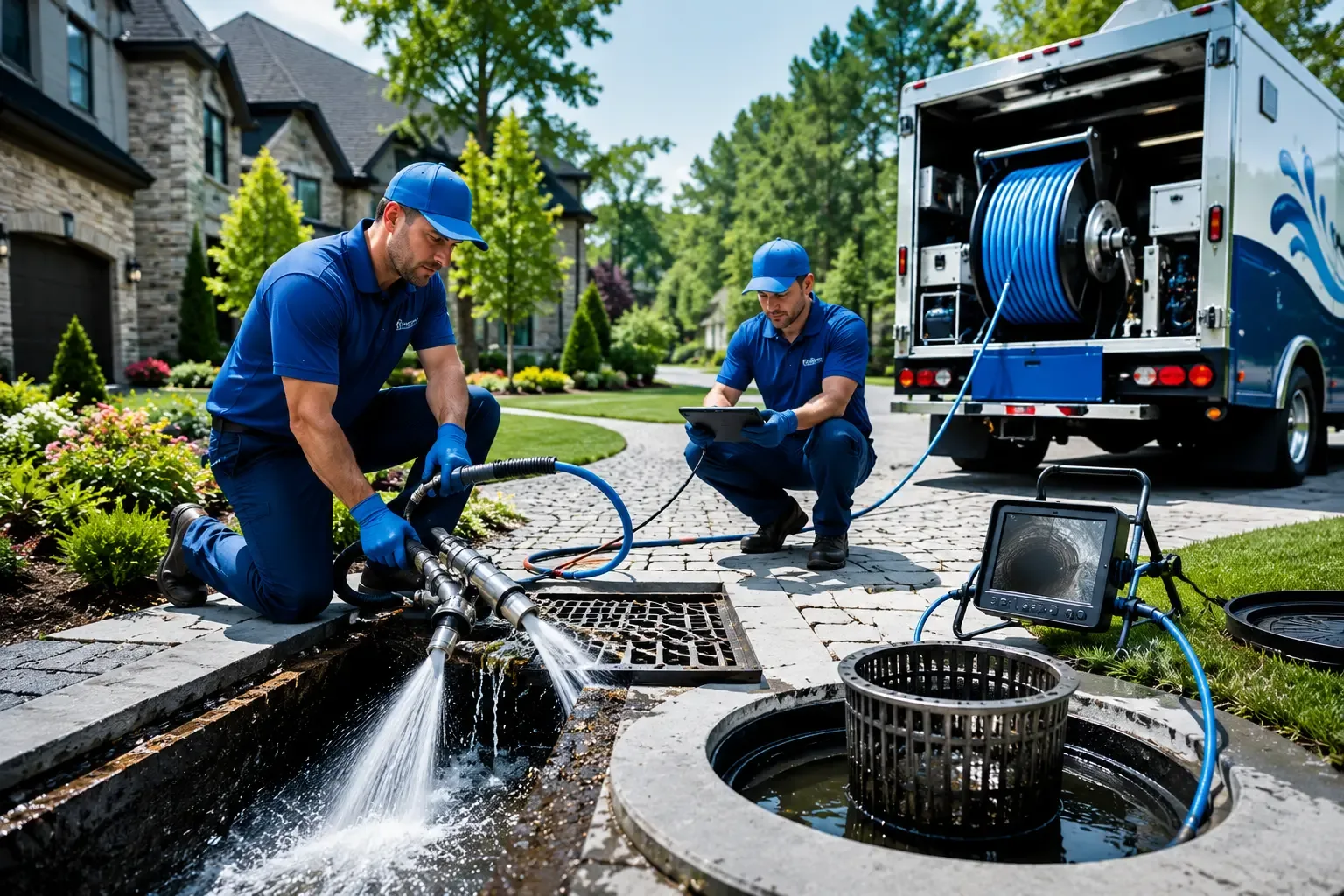 Local outdoor drain cleaning professionals in Diamond City, AR